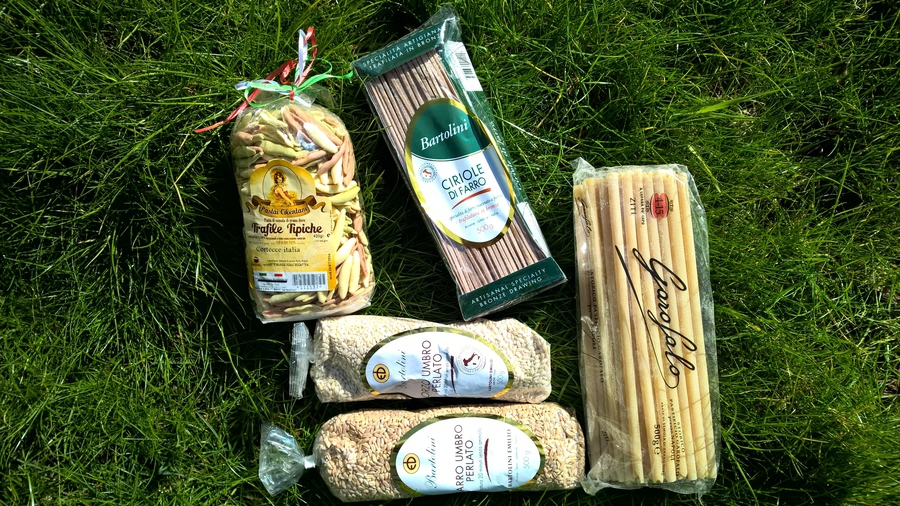 Italian artisanal pasta and local grains