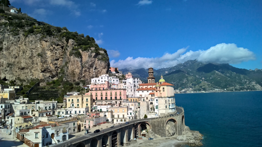 Atrani, Amalfi coast, Italy, spring