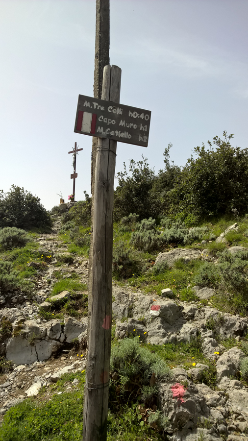 Hiking on the Amalfi coast, Italy, Tre Calli, Capo Muro, Italy, Sorrento