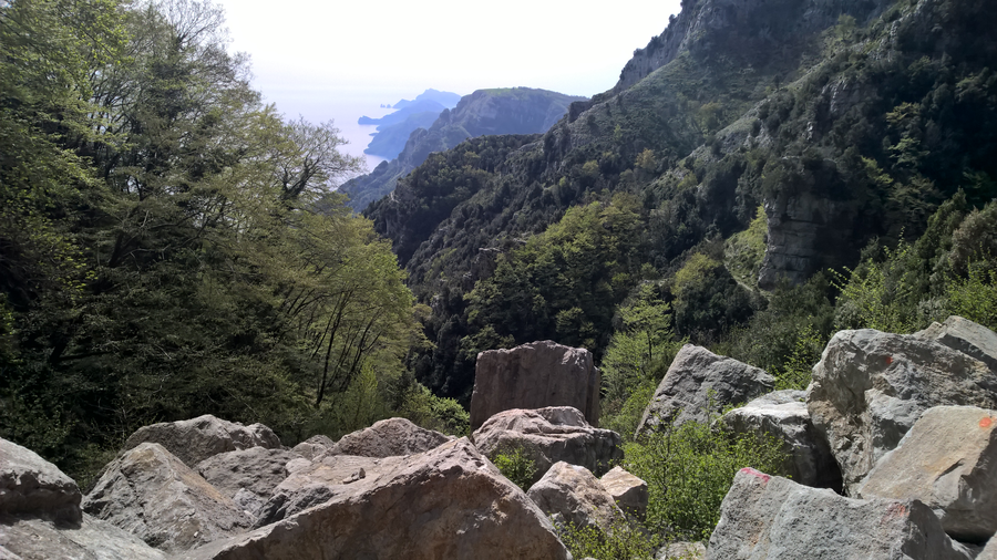 Hiking Amalfi coast, Bomerano, Sorrento, Italy, hiking trail, trekking, views, Tre Calli