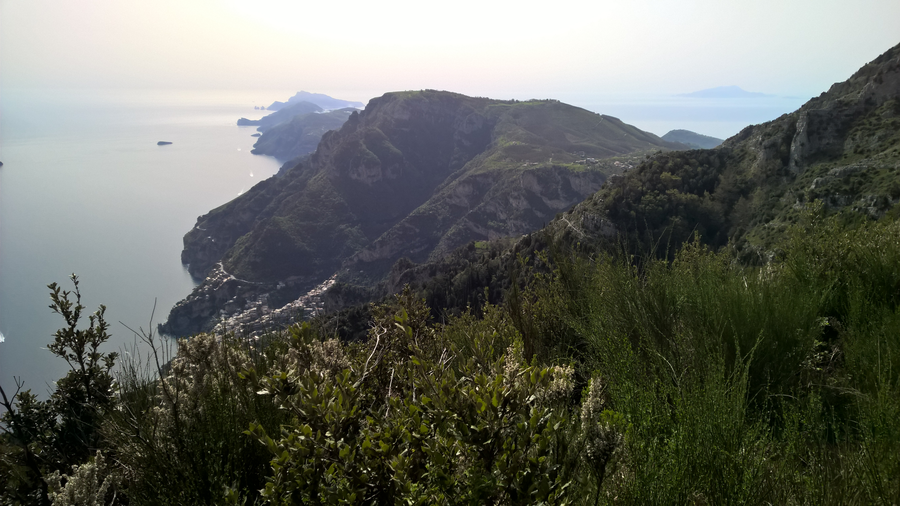 Amalfi coast, Sorrento, Italy, view, hiking, trekking, trail